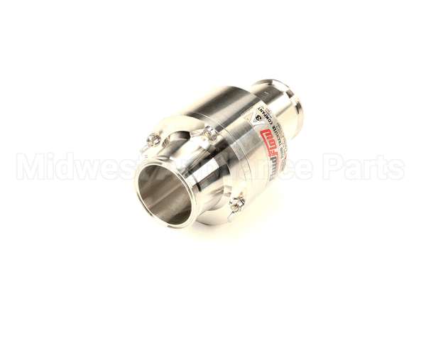 110966 Groen Valve 3 Inline Ball Assembly Tri-Clamp M