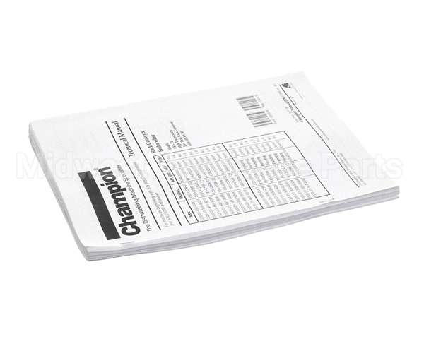 112804 Champion - Moyer Diebel Manual Usn72 Technical Service