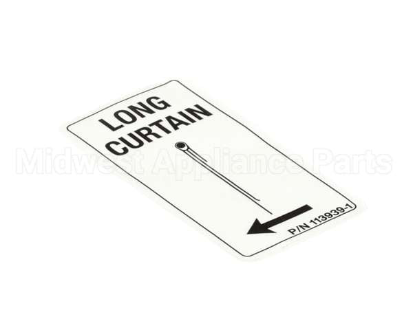 113939-1 Champion - Moyer Diebel Label Curtain Rl Long (500 Per Roll)