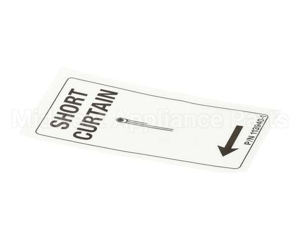 113940-1 Champion - Moyer Diebel Label Curtain Rl Short