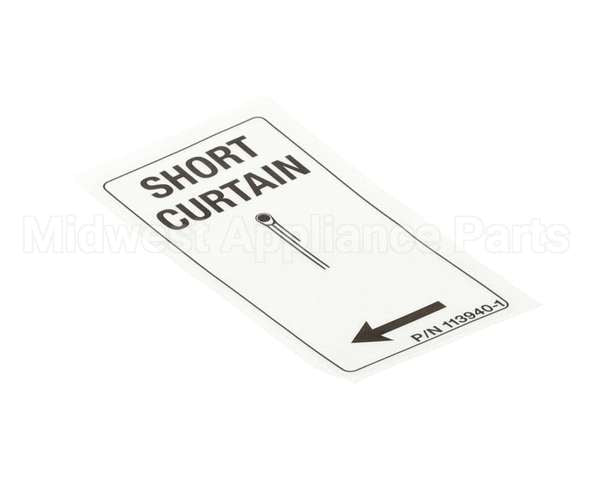 113940-1 Champion - Moyer Diebel Label Curtain Rl Short