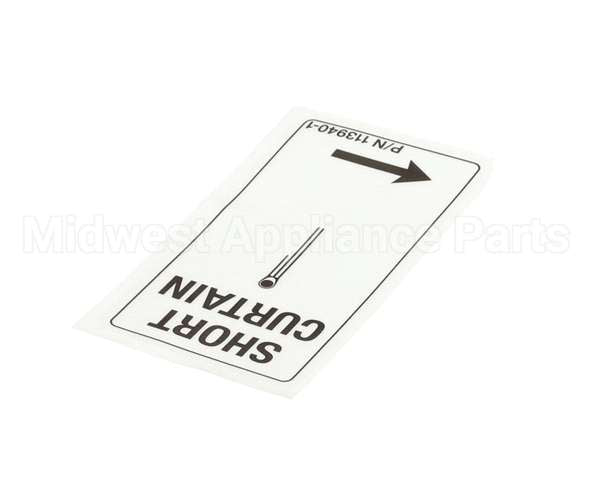 113940-1 Champion - Moyer Diebel Label Curtain Rl Short