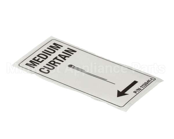 113941-1 Champion - Moyer Diebel Label Curtain Rl Med 500 Per Rl