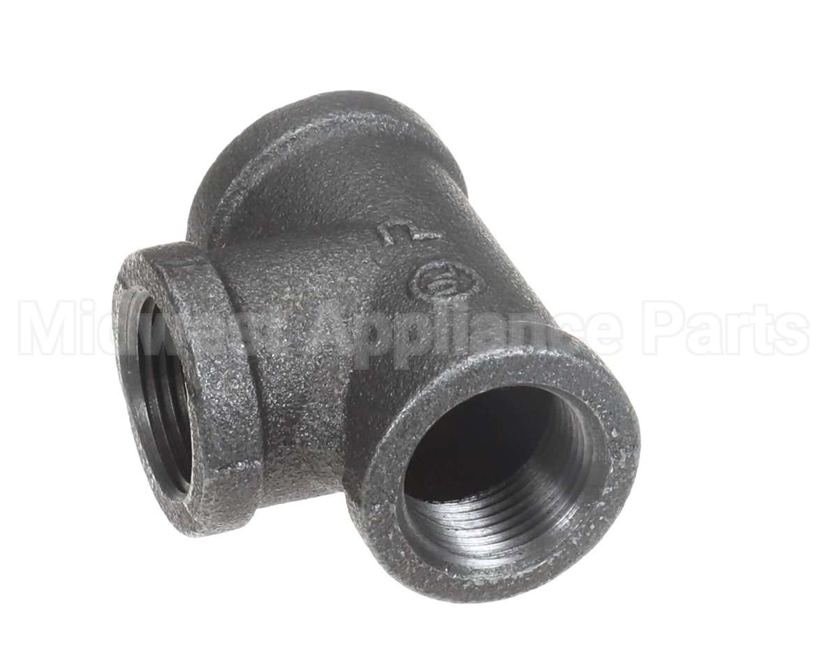 1147302 Southbend Range Tee,Pipe,Blk.3/8"