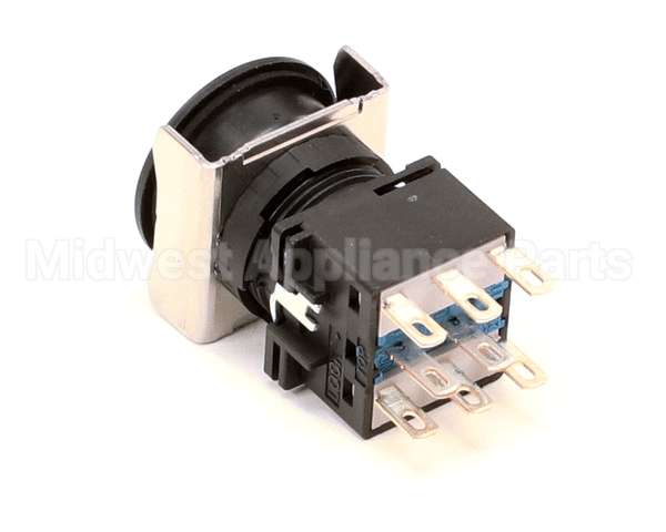 115616 Champion - Moyer Diebel Switch,Pwr,Maint.,Grn Pb,16Mm,Dpdt,Flsh