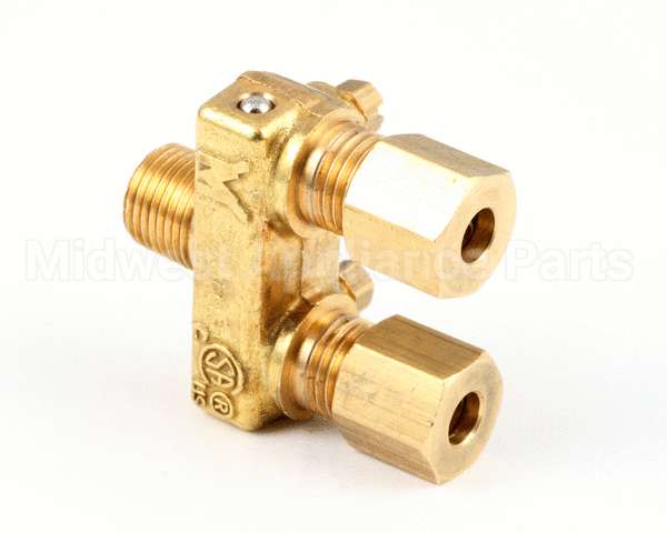 1166004 Southbend Range Fitting,Double Pilot,3/16Tube