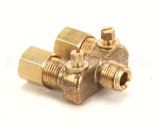 1177182 Southbend Range Fitting, Dble Pilot, 1/4 Tube