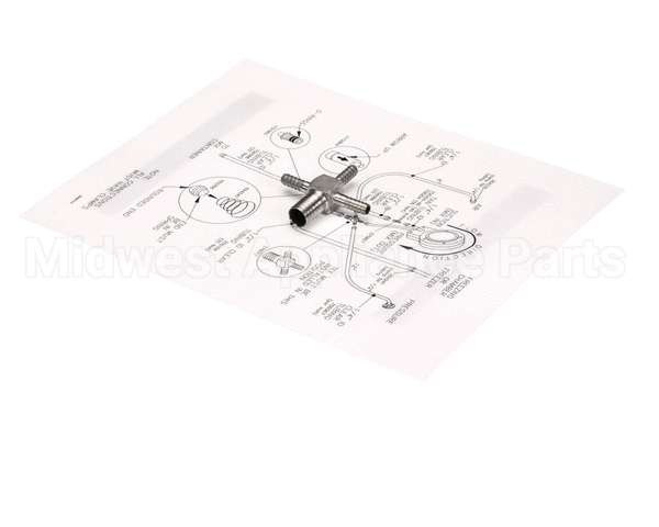 1177816 Stoelting Kit; 4-Way Tee Replacement