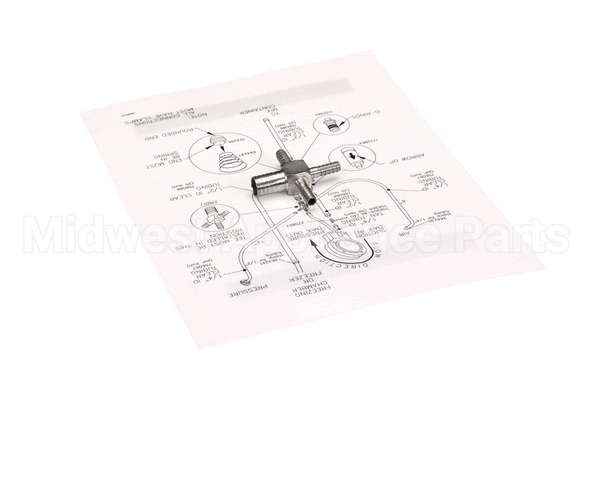 1177816 Stoelting Kit; 4-Way Tee Replacement