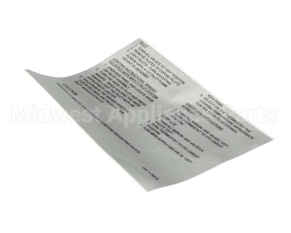 1179076 Southbend Range Lighting Instructions -English