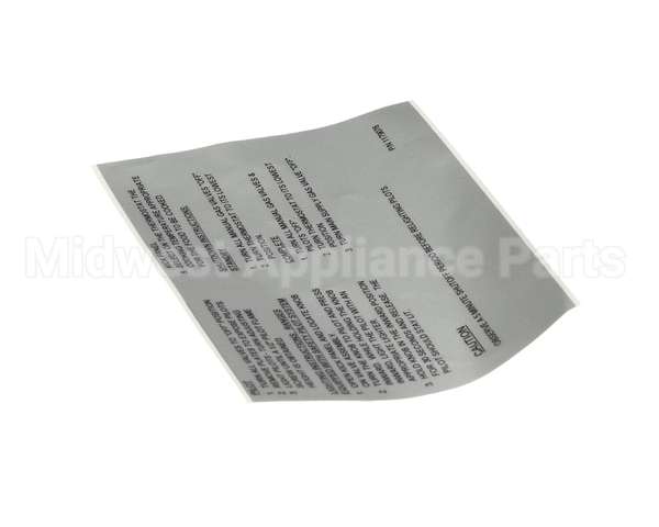 1179076 Southbend Range Lighting Instructions -English