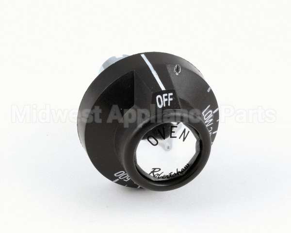 1179998 Southbend Range Knob,Short Shaft,F,Oven Thermostat