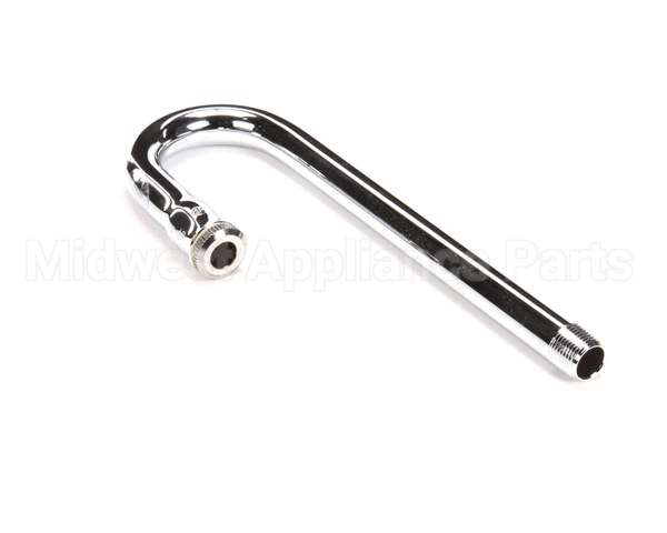 119X T&S Brass Rigid Gooseneck, 2-3/4 Spread, 8-3/4 Hei