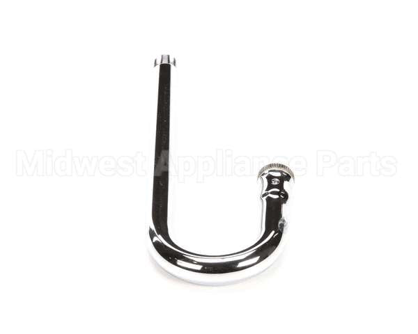 119X T&S Brass Rigid Gooseneck, 2-3/4 Spread, 8-3/4 Hei