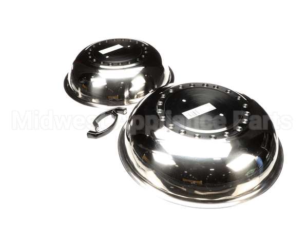 12-0116-AC Evo 2Pc Ss Steamer/Cooking Covers