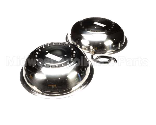 12-0116-AC Evo 2Pc Ss Steamer/Cooking Covers