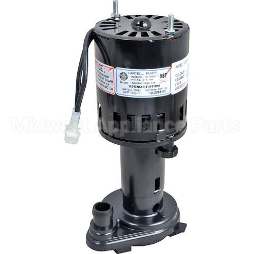 12-2265-21 Compatible Scotsman I/M Pump Motor Assy 115V