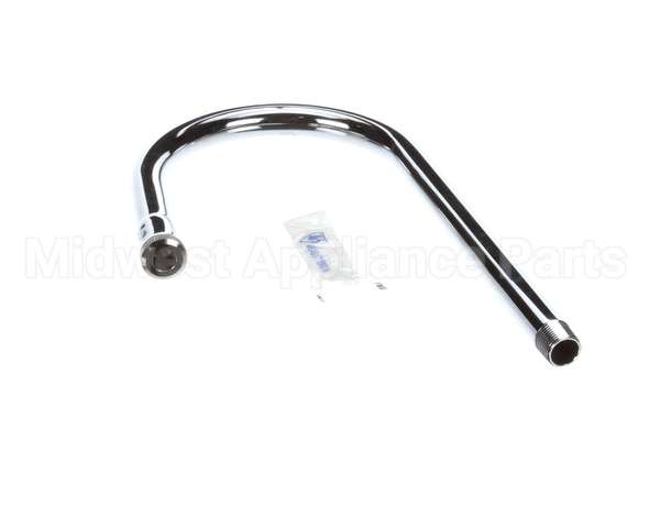 120X T&S Brass Rigid Gooseneck, 5-1/2 Spread, 10-1/4 He