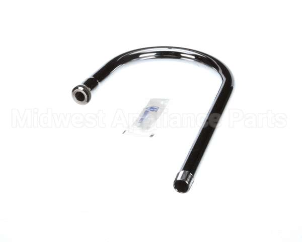 120X T&S Brass Rigid Gooseneck, 5-1/2 Spread, 10-1/4 He