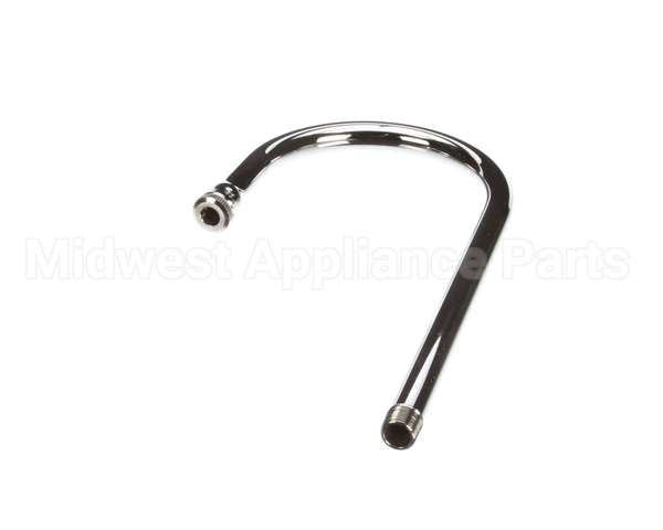 122X T&S Brass Rigid Gooseneck, 5-1/2 Spread, 11-1/2 He