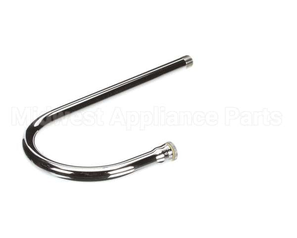 122X T&S Brass Rigid Gooseneck, 5-1/2 Spread, 11-1/2 He