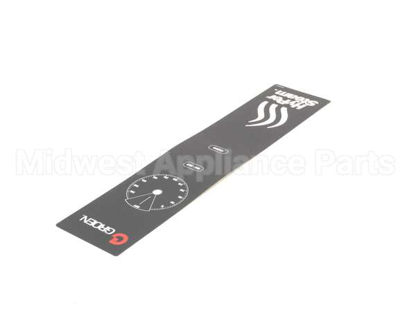 123126 Groen Overlay, Front Panel Hy-3E