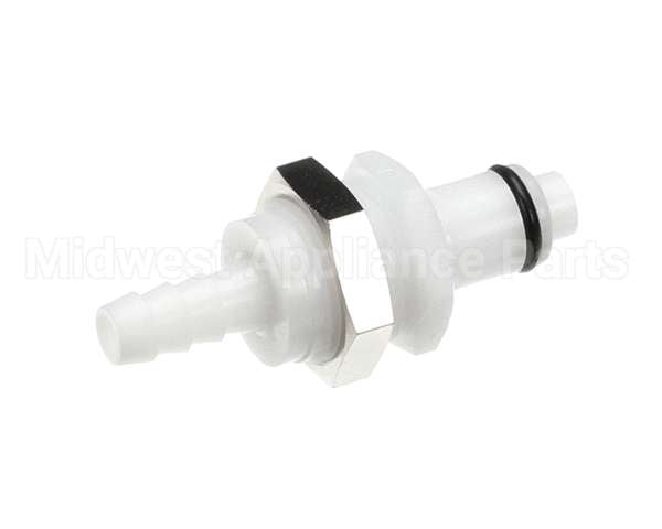 1232-107 Concordia Beverage Connector 1/4 Barb Cpc M