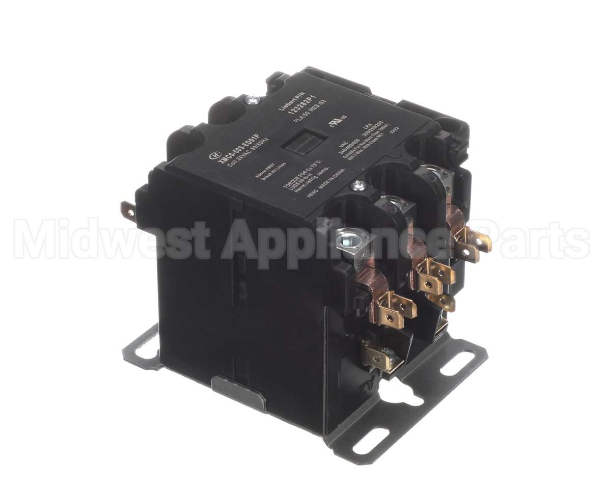123282P1S Liebert 24V 50A 3P Contactor;No/Nc Aux