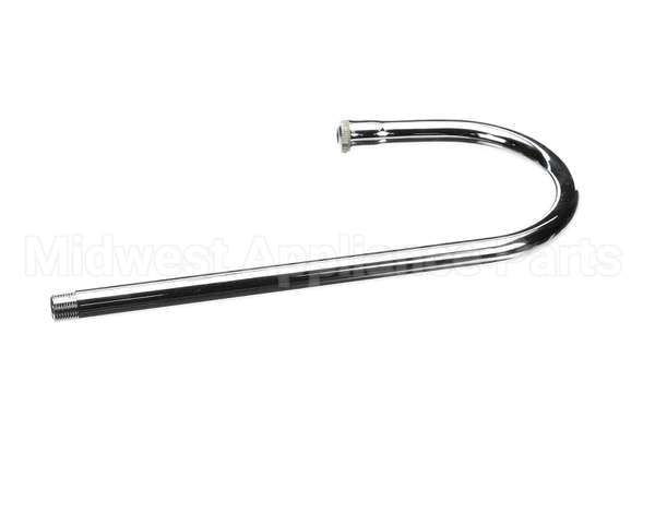 123X T&S Brass Rigid Gooseneck, 5-1/2 Spread, 12-1/2 He