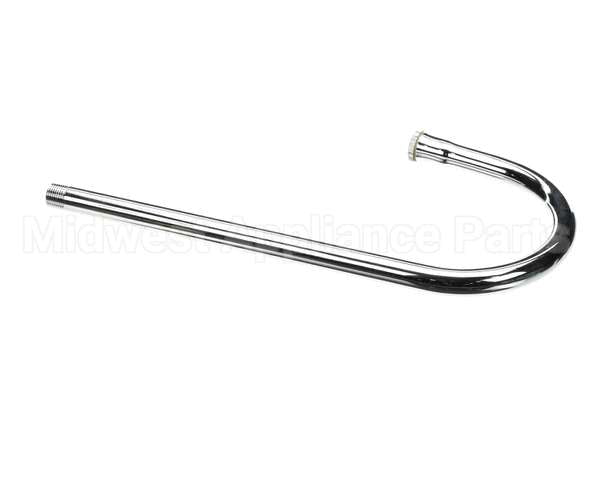 123X T&S Brass Rigid Gooseneck, 5-1/2 Spread, 12-1/2 He