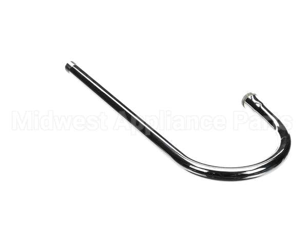 123X T&S Brass Rigid Gooseneck, 5-1/2 Spread, 12-1/2 He