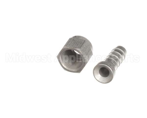 12418.0001 Bunn Fitting,Swvl Nut.38Barb Tnpld