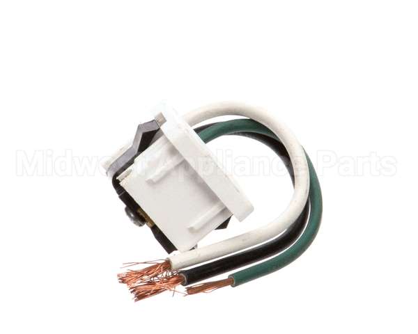 125010443 Hussmann (E)Recpt Snap-In Wht 1374-1W