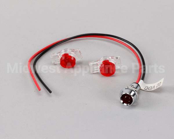 12516.1005 Bunn Lamp Assembly W/Leads, Led Red
