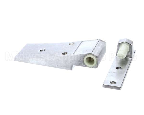 1256-000004 Kason Hinge Brushed Chrome Textured