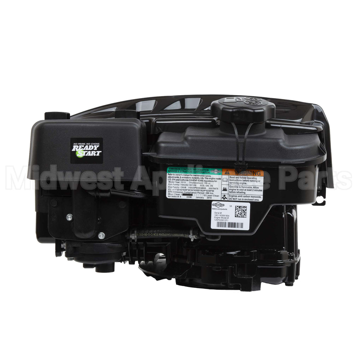 125P02-0012-F1 Briggs & Stratton Engine Packed Single Carton
