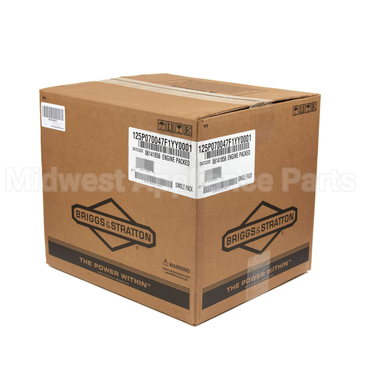 125P07-0047-F1 Briggs & Stratton Engine Packed Single Carton