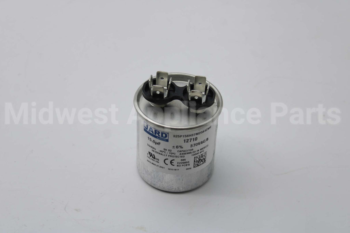 12710 MARS 15Mfd 370V Round Run Capacitor