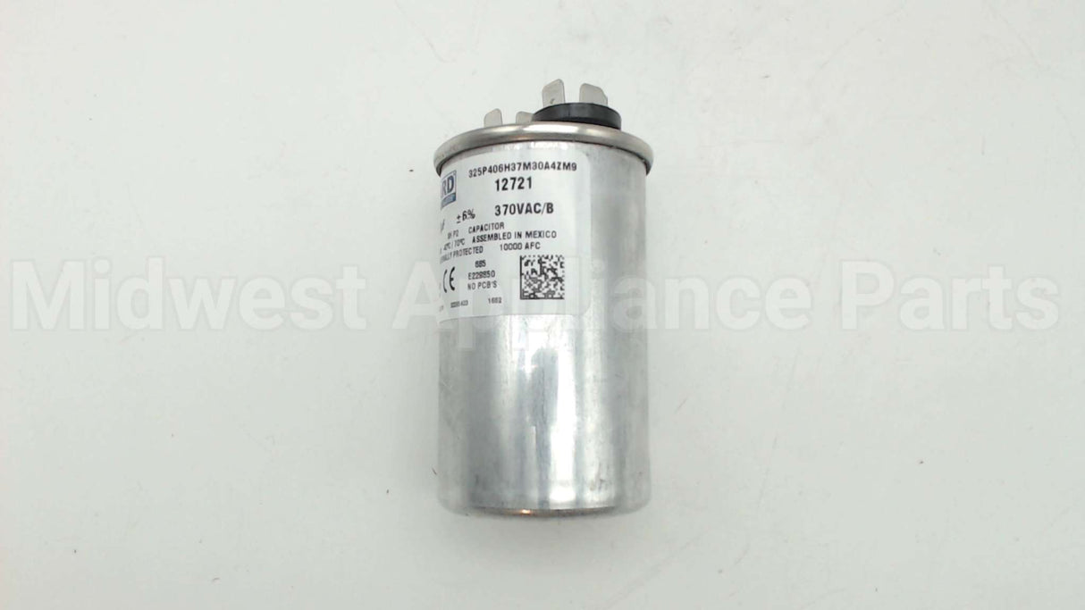 12721 MARS 40Mfd 370V Round Run Capacitor