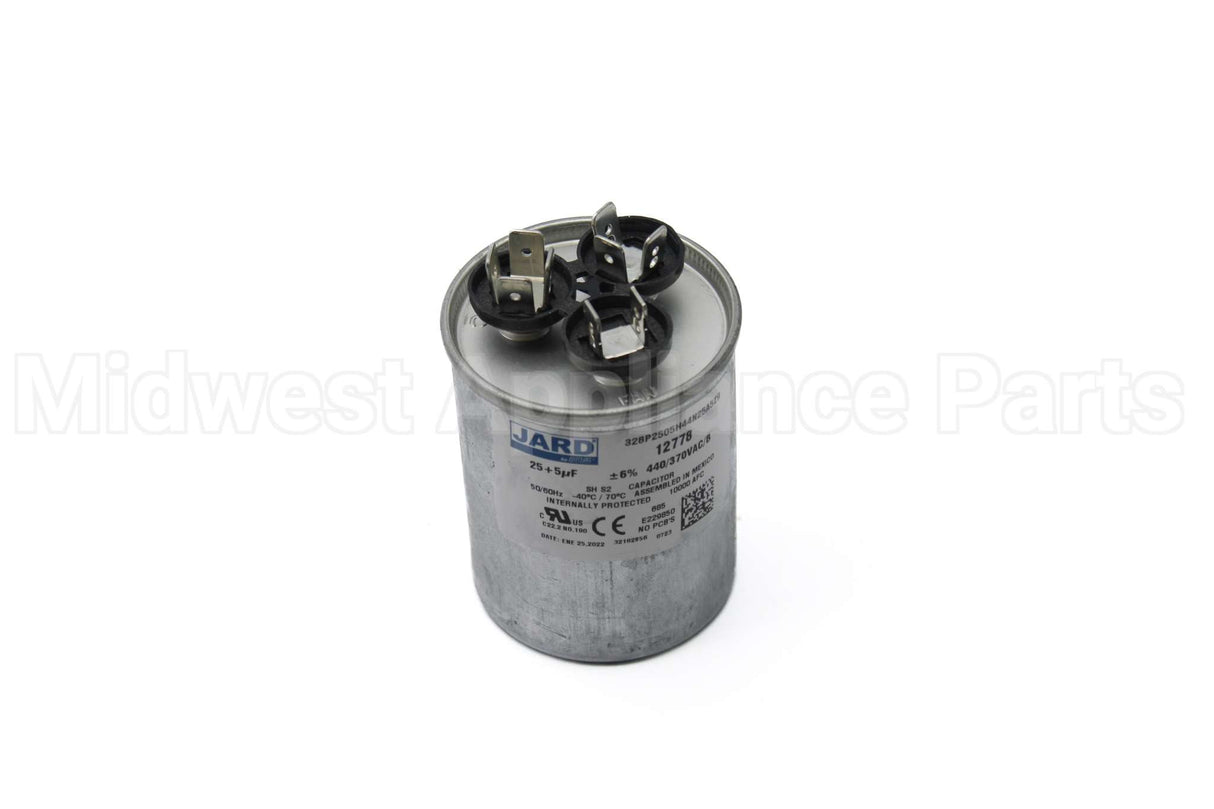 12778 MARS 25/5Mfd 440Vdualroundcapacitor