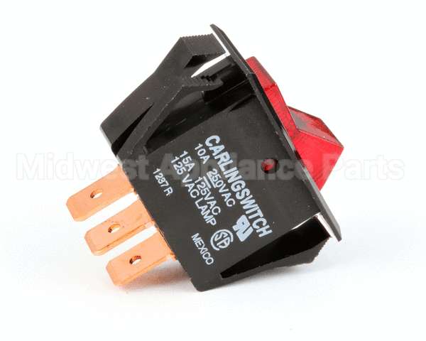 12920.0000 Bunn Switch, On/Off-Lighted Red-125