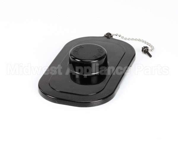 12981.0001 Bunn Lid/Chain Kit, Pour-In Black
