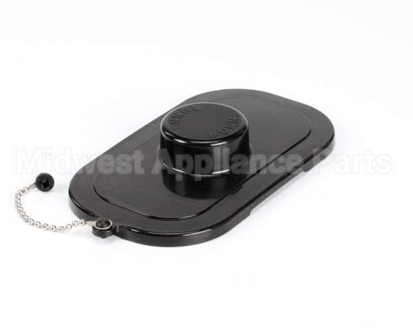 12981.0001 Bunn Lid/Chain Kit, Pour-In Black