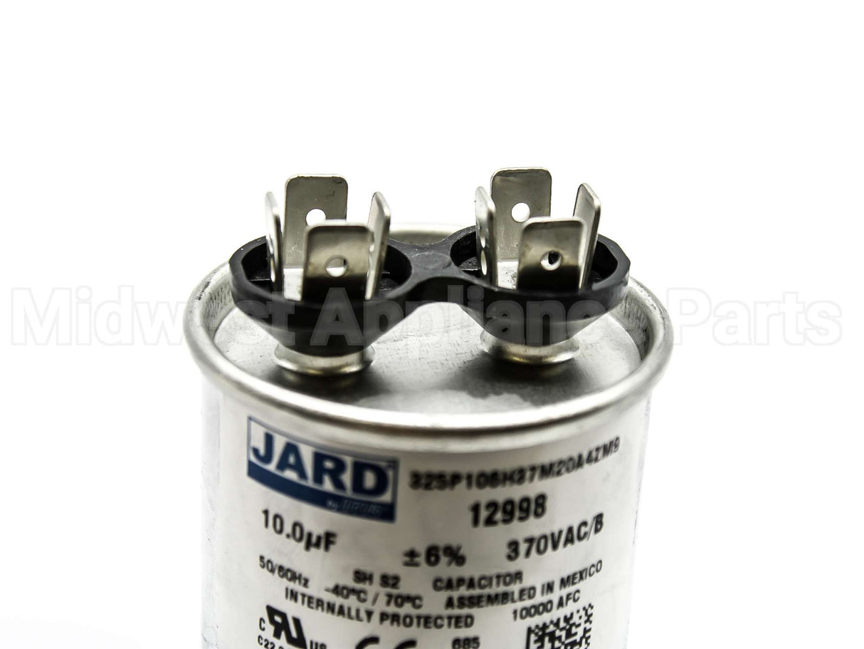 12998 MARS 10Mfd 370V Round Run Capacitor
