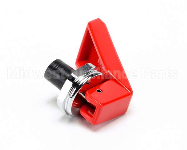 13061.0000 Bunn Faucet Handle/Stem Assembly-Red