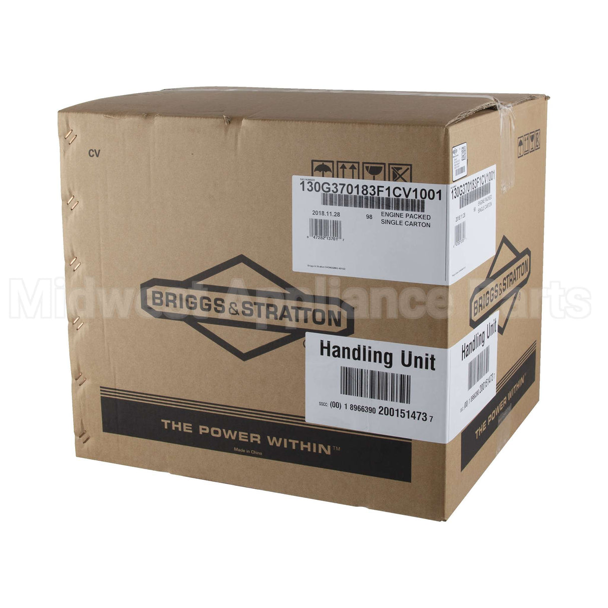 130G37-0183-F1 Briggs & Stratton Engine Packed Single Carton