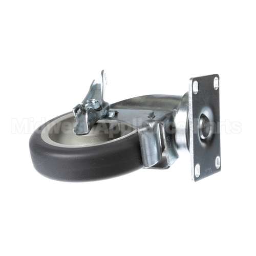 131000 Low Temp Industries Caster(5" Swivel/Plate W/Brk.)