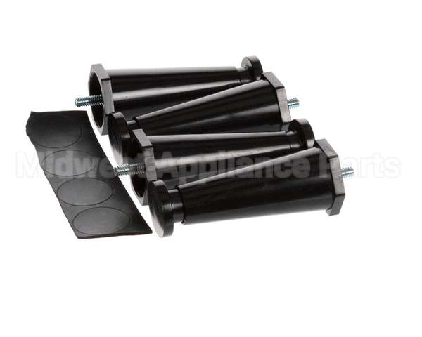13255.0005 Bunn Kit, Leg-4.0 Adj Blk .250-20