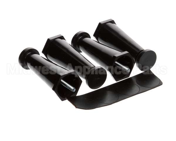 13255.0005 Bunn Kit, Leg-4.0 Adj Blk .250-20