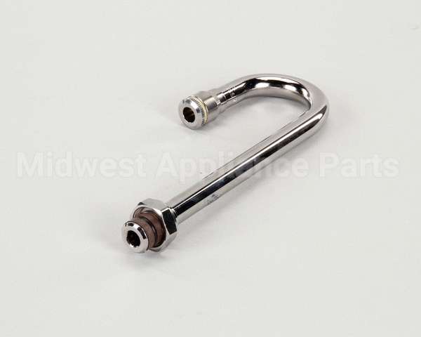 132X T&S Brass Swivel Gooseneck, 2-5/8 Spread, 9-1/16 H